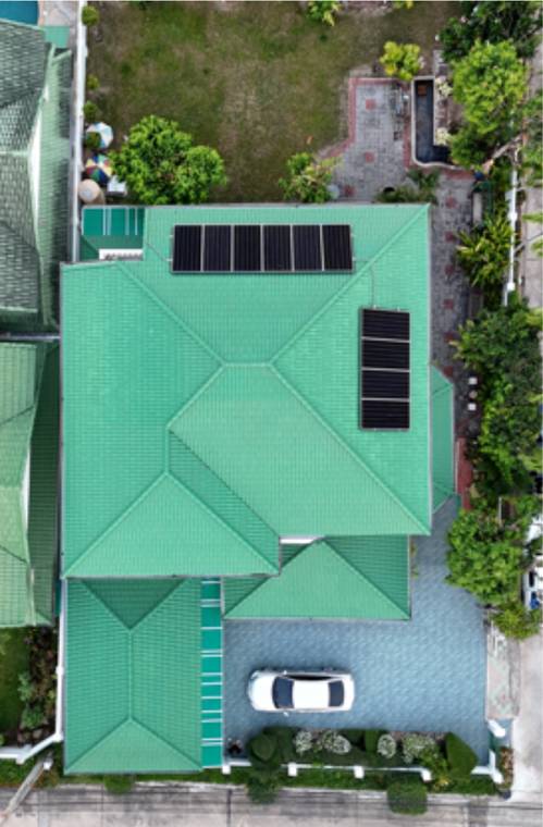 บ้านพักอาศัย · ภาพมุมสูง